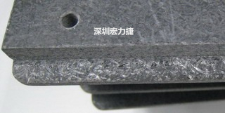 可加工性的合成石，可以用CNC洗出想要的形狀與機(jī)構(gòu)，可以媲美鋁合金