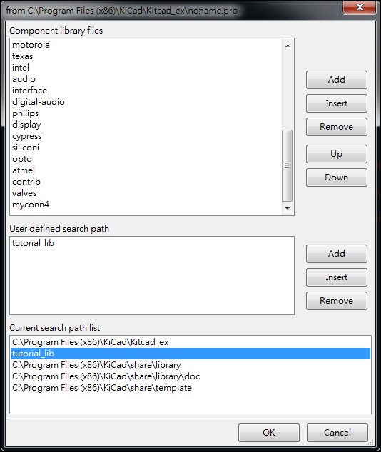 上下兩個視窗都Add 你的library ，在library browser 就可以找到你的library