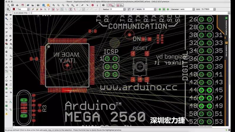 CadSoft EAGLE是一款專業(yè)的印刷電路板(PCB)設(shè)計軟件，低成本、便于使用、功能強大。